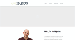 Desktop Screenshot of karliglesias.com